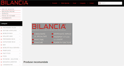 Desktop Screenshot of bilancia.ro